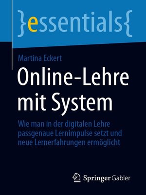 cover image of Online-Lehre mit System